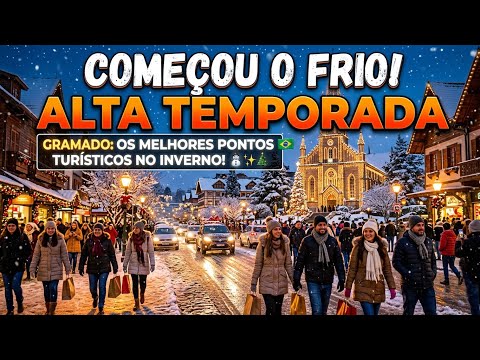 Inverno em Canela RS e Gramado RS e Nova Petrópolis RS Hoje, Rio Grande do sul, brazil walking tour