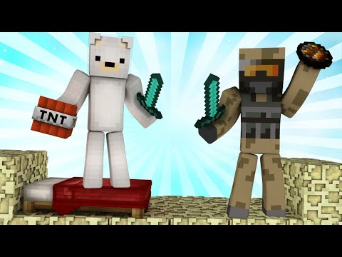 BEDWARS MEN VI MÅ IKKE BYGGE! - Hypixel Bedwars #1