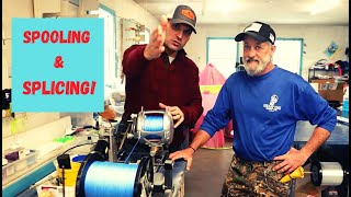 How to Professionally Spool Your Offshore Fishing Reel: From Splicing Braided Line, Top Shot, & More