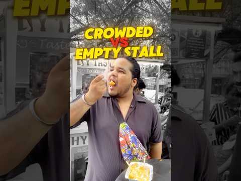 Crowded vs Empty Stall: Who Serves Better Food?