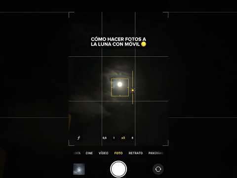 How to take photos of the moon with your mobile phone easily📱🌕 #photo #photography #moon