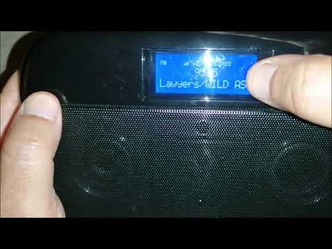 Full FM Band Scan using the INSIGNIA Tabletop FM/HD Radio NS-HDRAD2 from Indianapolis Indiana