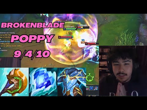 G2 BROKENBLADE PLAYS POPPY VS JAX TOP |EUW CHALLENGER PATCH 13.11| [League of Legends] Full Gameplay