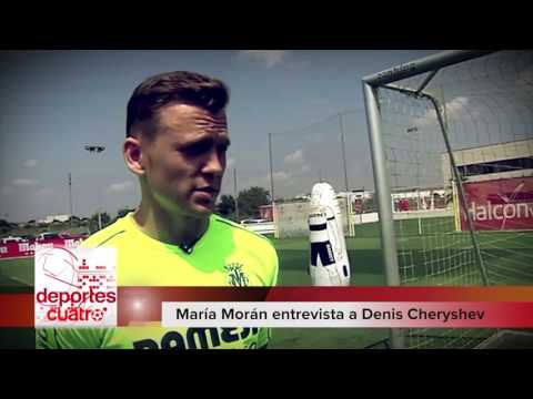 María Morán entrevista a Denis Cheryshev