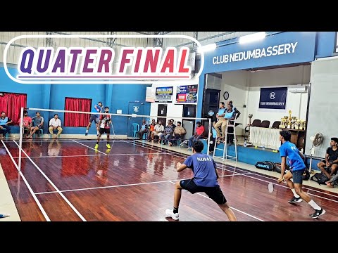 SARATH & SAYIN VS JOE & NIHAL: ALL KERALA C-CATEGORY TOURNAMENT #badminton #bwf #tournament #video 