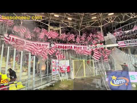 Korona Kielce - CRACOVIA (29.11.2025) doping i oprawa 