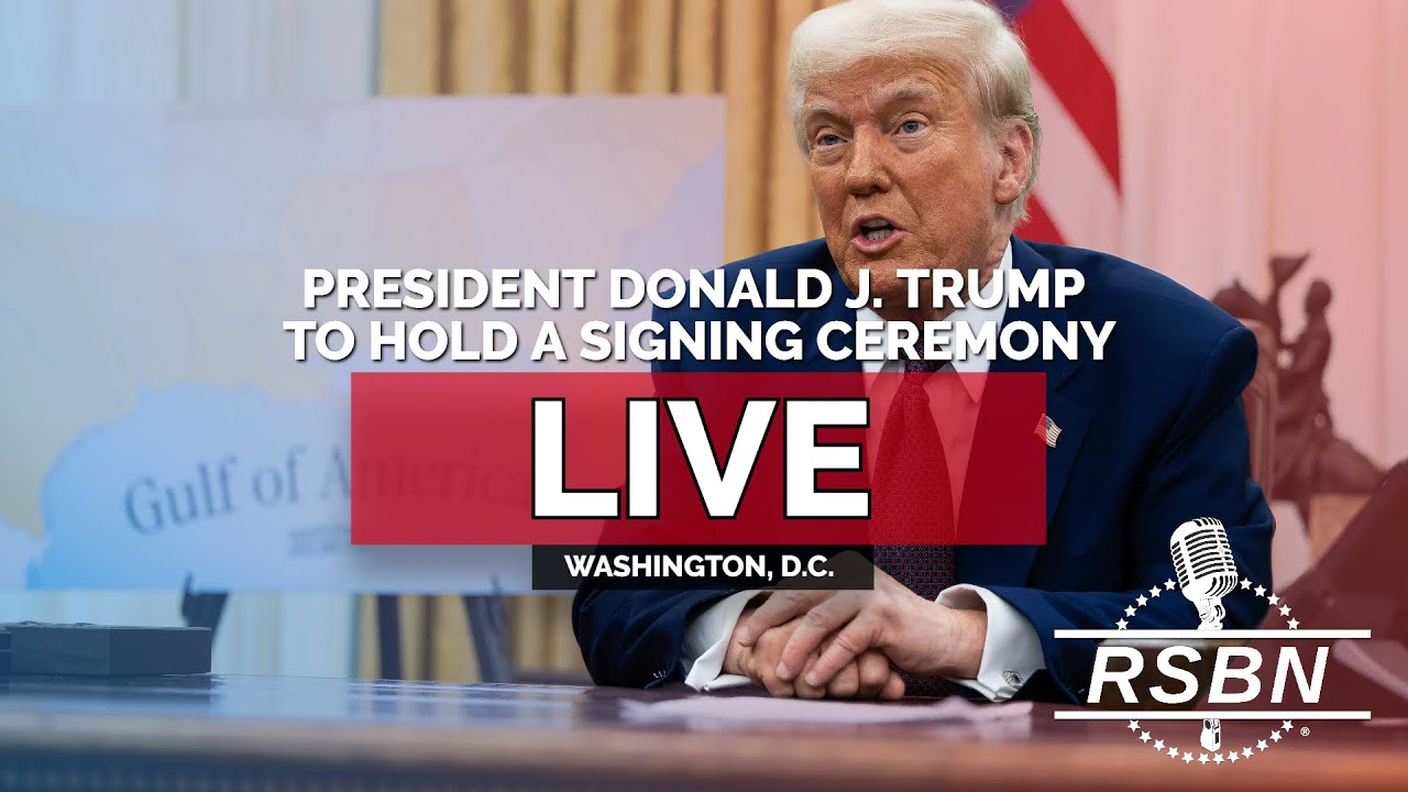LIVE: President Trump Participates in a Bill Signing Ceremony in the Oval Office - 01/14/26