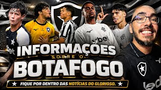 🚨 TUDO SOBRE O DIA DO BOTAFOGO: DANILO NO ATALANTA? | ARTHUR NOVAES | KADIR | BRUNINHO E TUCU