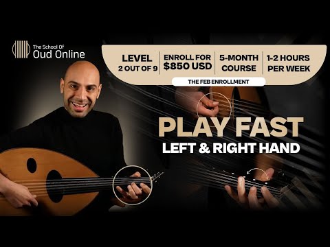 Beginner Oud Exercise - Play Along with This Video if You're Learning the Oud #oudlesson