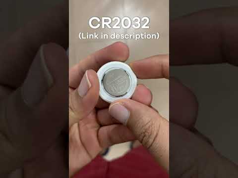 How To Replace AirTag Battery #Shorts