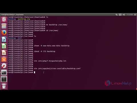 How to install BackDrop CMS – 1.9.3 on Ubuntu – 17.04 | LinuxHelp Tutorials