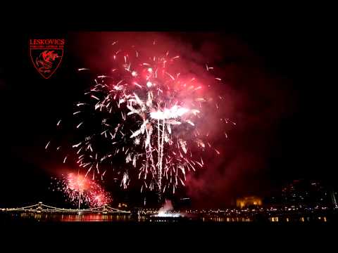 Budapest 2014.08.20 tűzijáték - nyitány és finálé