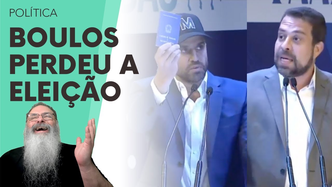 BOULOS cai na PILHA de MARÇAL e ATACA CARTEIRA de TRABALHO: NEM NO CASO do AÇUCAR ficou TÃO NERVOSO