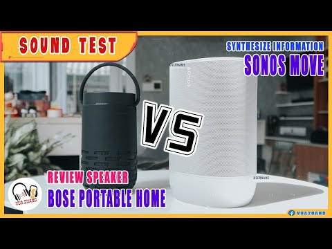 Sonos Move & Bose Portable Home l Sound Test
