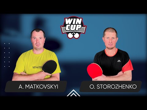 19:00 Andrii Matkovskyi - Oleksandr Storozhenko West 5 WIN CUP 20.04.2024 | TABLE TENNIS WINCUP