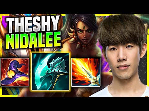 THESHY DESTROYING WITH NIDALEE! - IG TheShy Plays Nidalee Jungle vs Taliyah! | Preseason 11