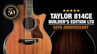 Video thumbnail for Taylor Builder's Edition at its Finest – 814ce 50th Anniversary by Acoustic Letter