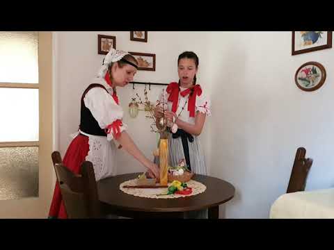 Folklorní soubor Bystřina ze Zlivi - Velikonoční pozdrav 2021