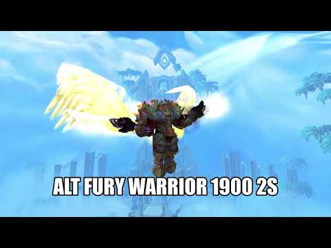 WoW 9.2 Fury Warrior Resto Druid PvP 1900 Alt 2v2s ⚔️👹