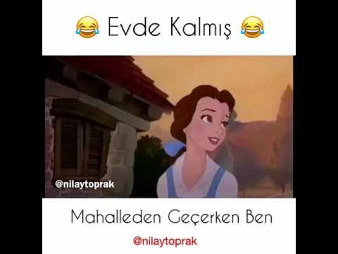 Evde kalmış geçiyor 😲