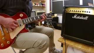 Video thumbnail for Valvestate 2000 AVT20 Drive Channel Gibson Les Paul Traditional by Heavy Gauge Guitars