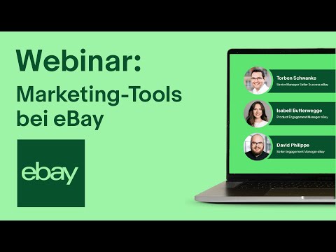 Webinar Marketing-Tools bei eBay | eBay for Business DE