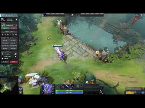 Dota 2 Mirana arrow trick