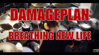 DAMAGEPLAN - Breathing new life - drum cover (HD)