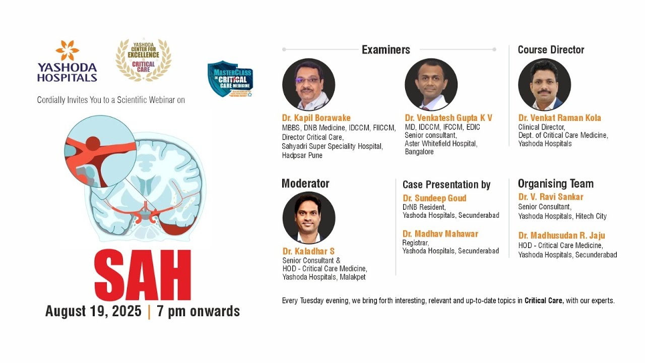 Mastering Neurological Emergencies in the ICU | SAH Critical Care Webinar