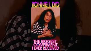 RONNIE JAMES DIO: THIS is the biggest compliement I ever got!                   #dioshorts