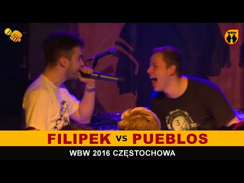 Filipek 🆚 Pueblos 🎤 WBW 2016 Częstochowa (freestyle rap battle)