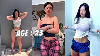 lilmae014 Best Slim Thicc Cake With Leggings Haul