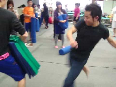 fghting medicine@rehabilitation school  kick practice 格闘技医学授業　ローキック