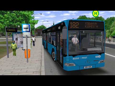 |OMSI 2|Dél Pest 4.0|Line 182 to Kobanya Kispest M|No Commentary|