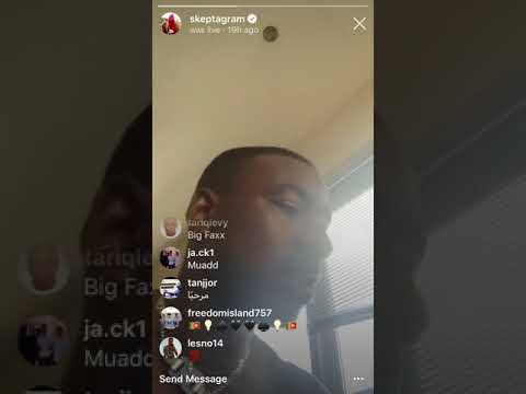 SKEPTA INSTAGRAM LIVE AUGUST 5, 2018