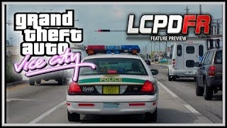 preview picture of video 'GTA Vice City LCPDFR - First Person Patrol - Cry Enb - 1.0d'