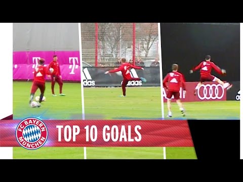 Top 10 Goals in Training | 2015/16 Season