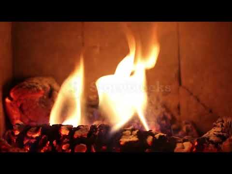 logs burning in a fireplace SBV 304630745 preview