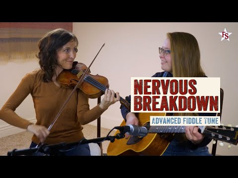 Katie Glassman and Celeste Johnson Play Nervous Breakdown | Advanced Fiddle Tune