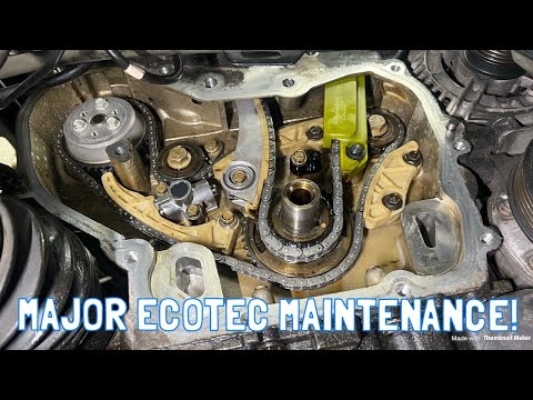 Saab 9-3 2.0T Water Pump and Timing and Balance Chain Replacement