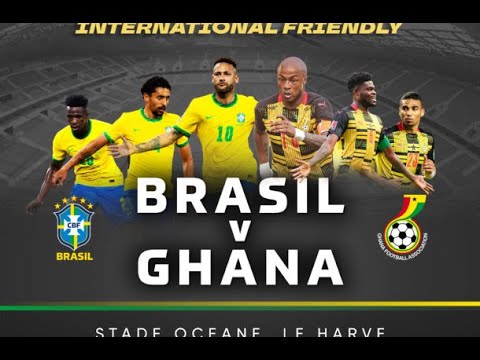 GHANA VS BRAZIL - MATCH DAY | TOUCHLINE LIVE