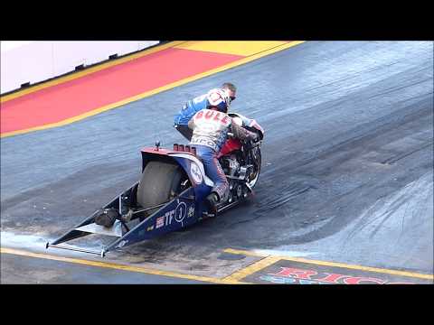 Hockenheim Nitrolympx 2017 - Top Fuel Bikes - New Speed Record with 373 km/h