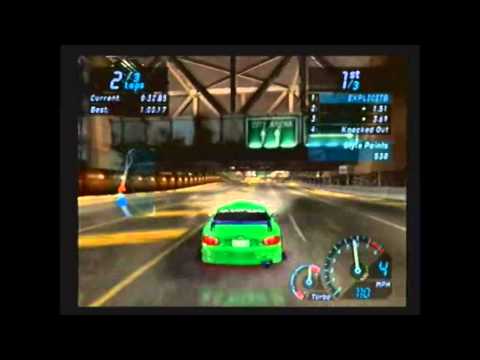 Need for Speed: Underground - Race 49: National Rail Knockout (Lap Knockout) (Playstation 2)
