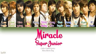 Super Junior (슈퍼주니어) – Miracle (Color Coded Lyrics) [Han/Rom/Eng]