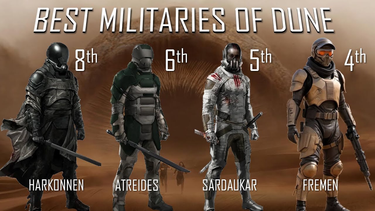 9 Most Powerful Militaries of Dune Universe