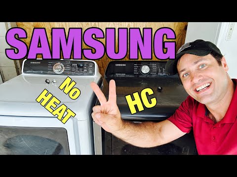 ✌️TALE OF TWO SAMSUNG DRYERS✌️| HC Code | One Not Heating | DVE45T3400P/A3 | DV48J7700EW\A2