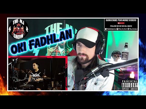 FIRST TIME watching Oki Fadhlan - Siliwangi (Jasad Cover) Drum Play through | REACTION!!!