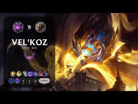 Vel'Koz Mid vs Zed - EUW Master Patch 13.8