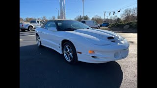 Video Thumbnail for 1999 Pontiac Firebird Trans Am