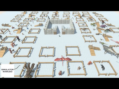 Pulse Blaster Experiment with ALL UNITS Animal Revolt Battle Simulator